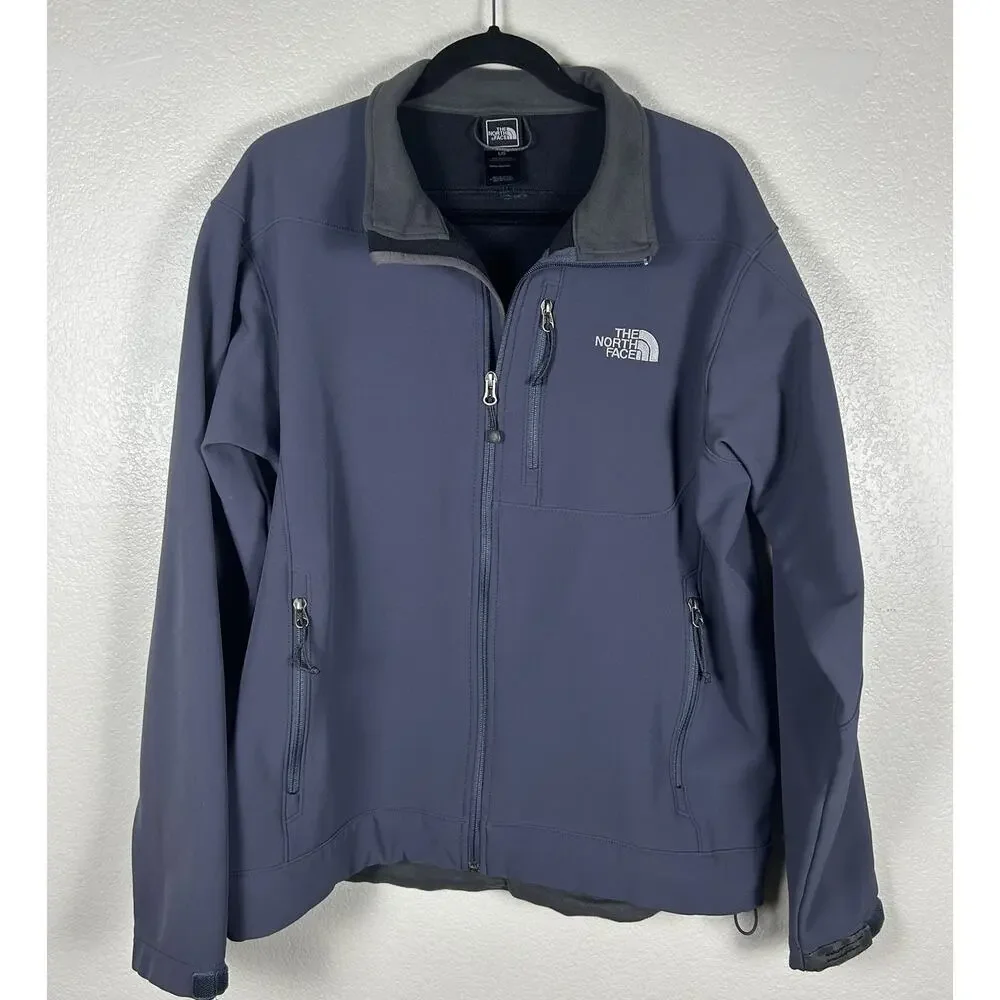 The North Face Jacket Mens Apex Bionic Full Zip Windshell Gorpcore‎ Blue Large